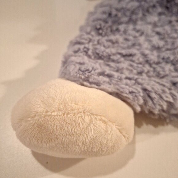 Demdaco Gray Elephant Lovey Plush Security Blanket Rattle Baby Soft Polyester - Picture 9 of 10